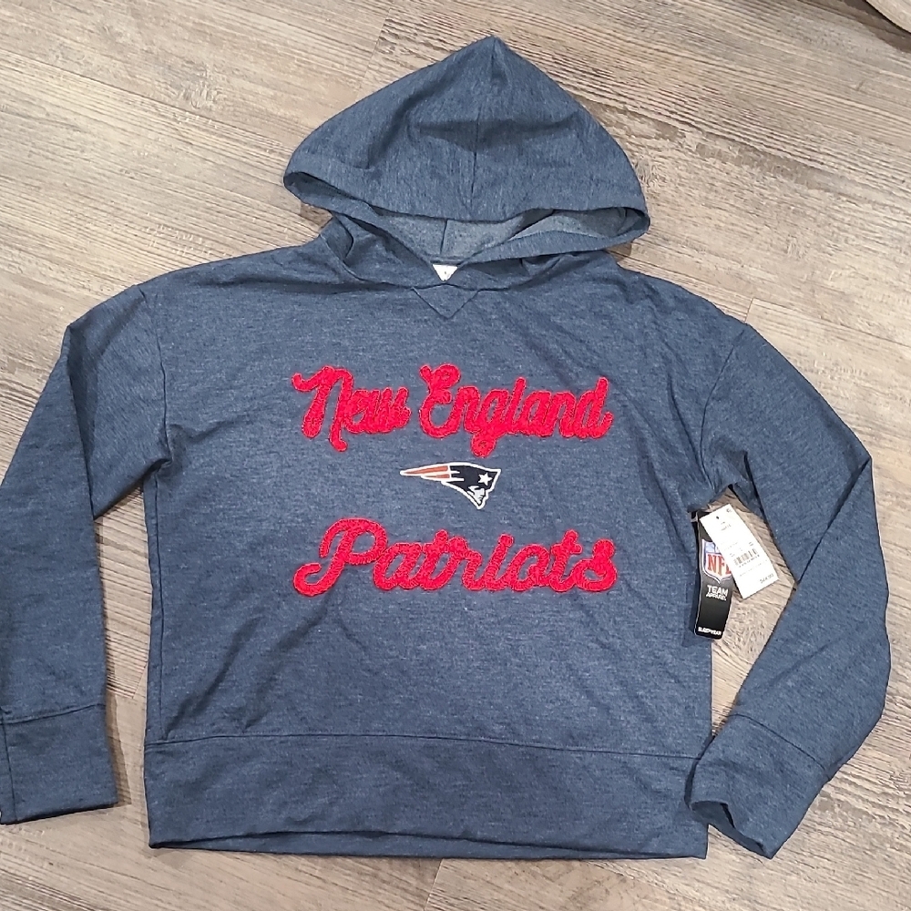 NFL Blue New England Patriots Hoodie